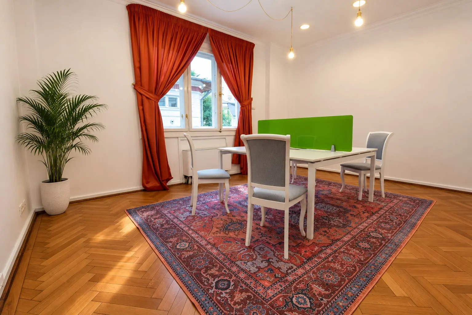 Warm Modern Meeting Room